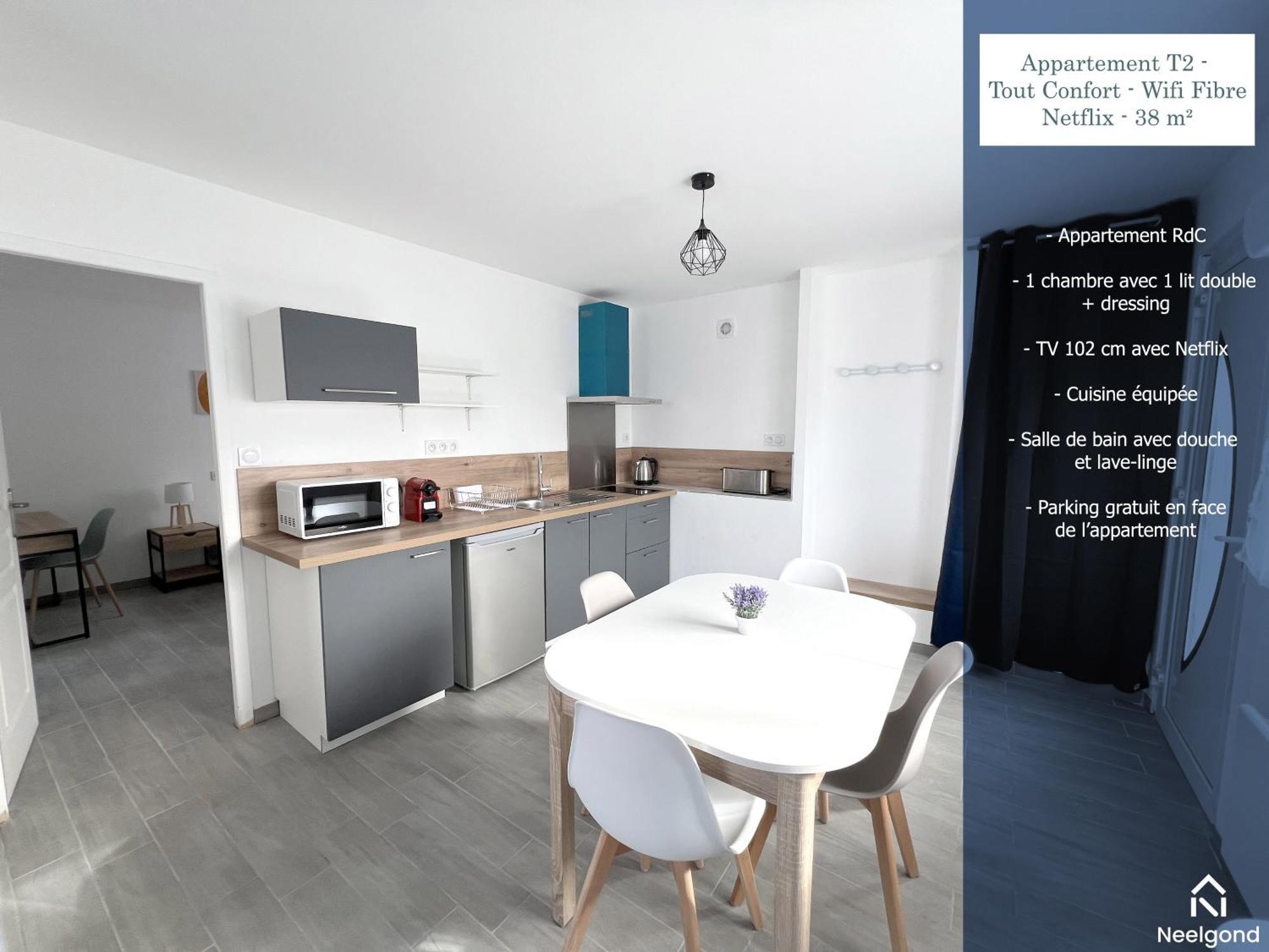 178B - Appartement T2 Tout Confort - Wifi Netflix Le Gond-Pontouvre ภายนอก รูปภาพ
